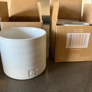 Nespresso candle holders - 3 piece set